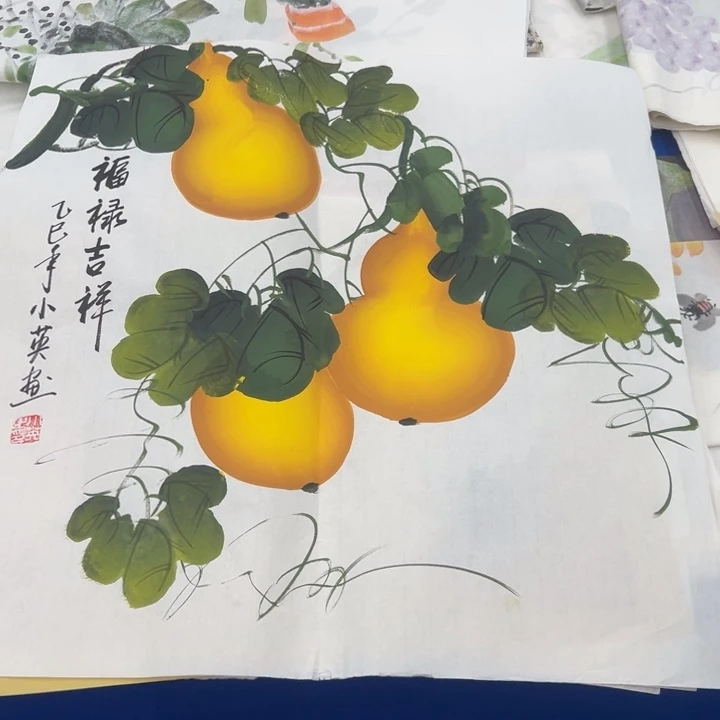 国画绘画作品请欣赏一下