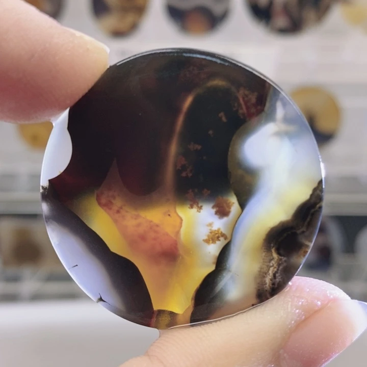 玛瑙/玉髓未镶嵌颈饰