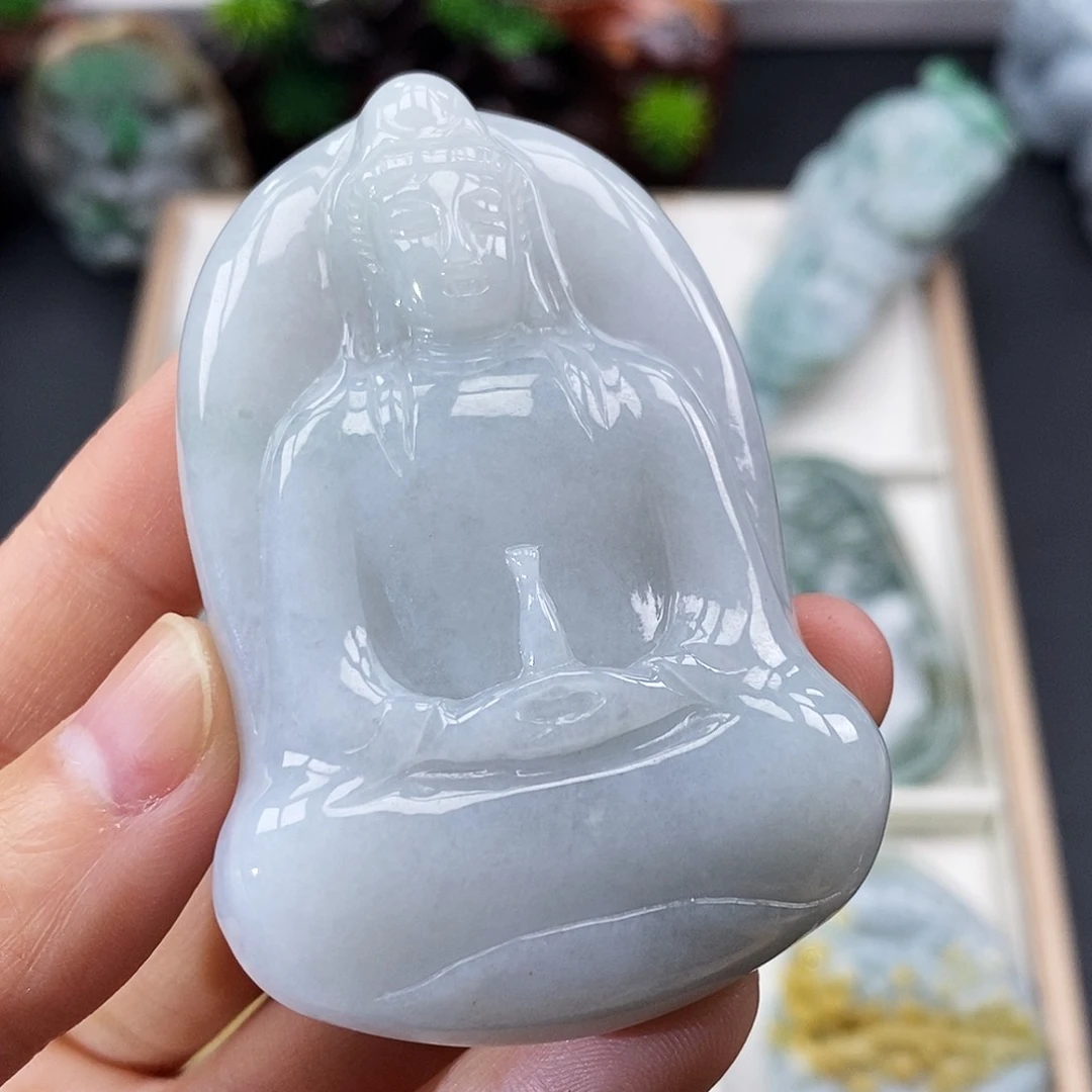 颈饰未镶嵌翡翠缅甸翡翠a货