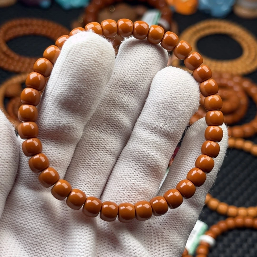 吊坠橄榄核6.5mm橄榄核尖极限弧单圈