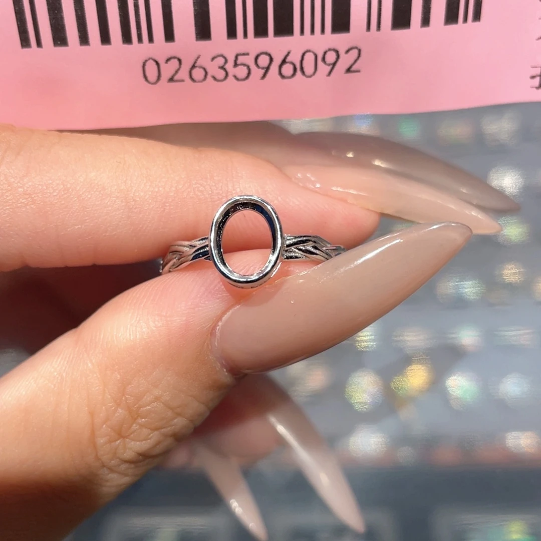 欧泊银S925镶嵌欧泊戒指青***尽