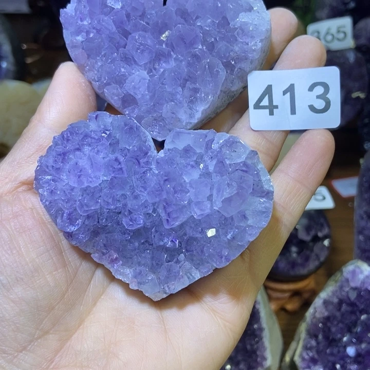 紫晶未镶嵌大型摆件（非配饰）