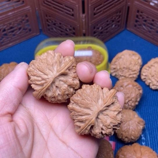 文玩核桃把件笑*晰苹果园42