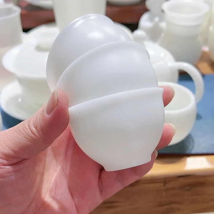 杯高冰素烧55毫升元宝六个