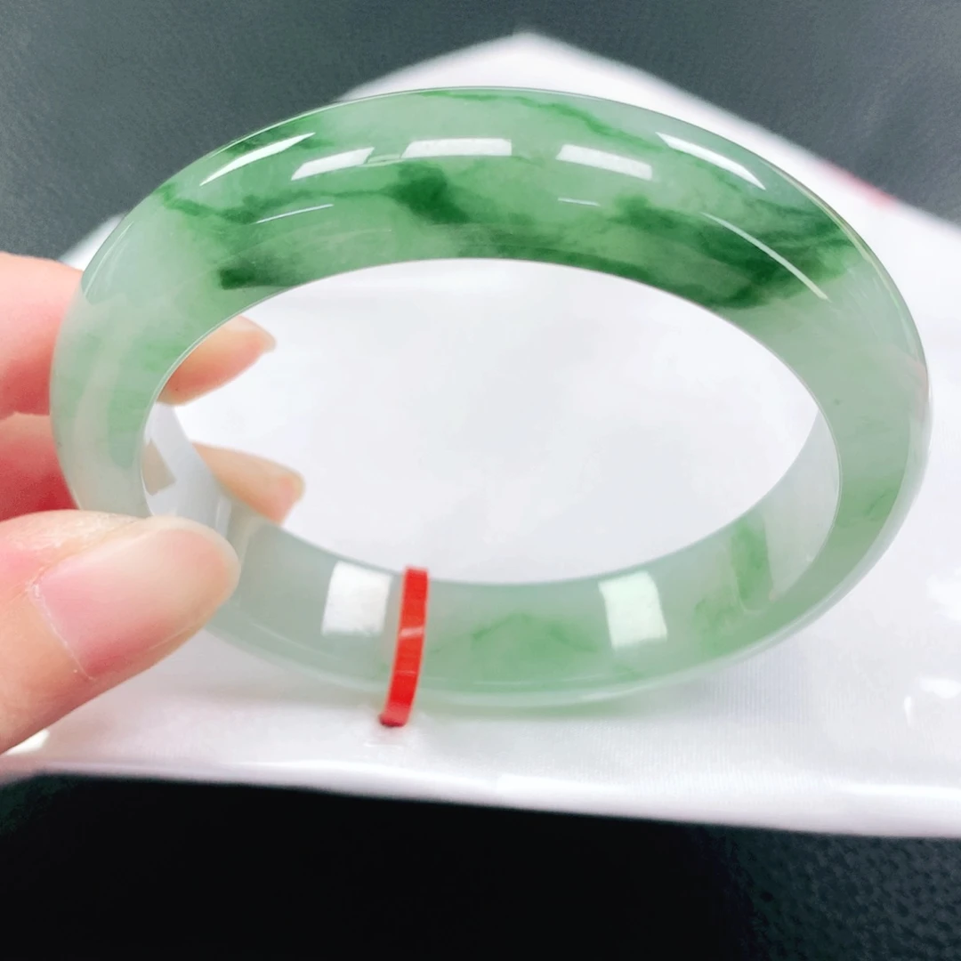 未镶嵌手镯翡翠53圈
