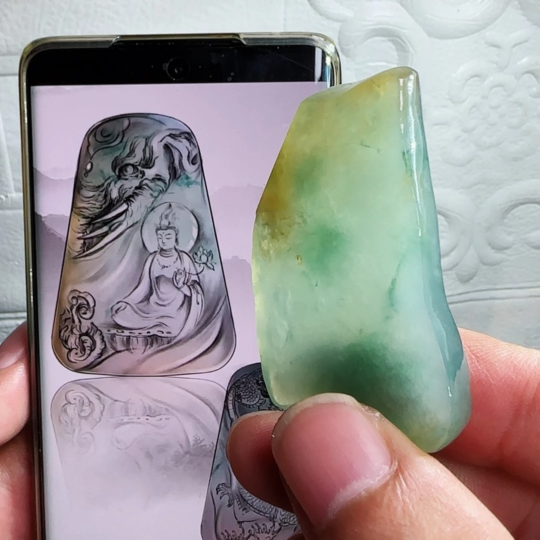 未镶嵌定制翡翠翡翠包工