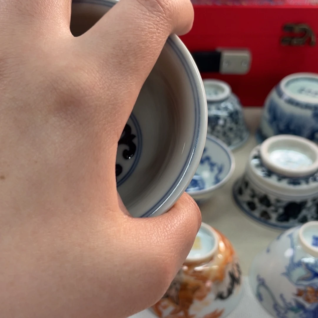 【闪购商品】清****)陶瓷艺术陶瓷茶具