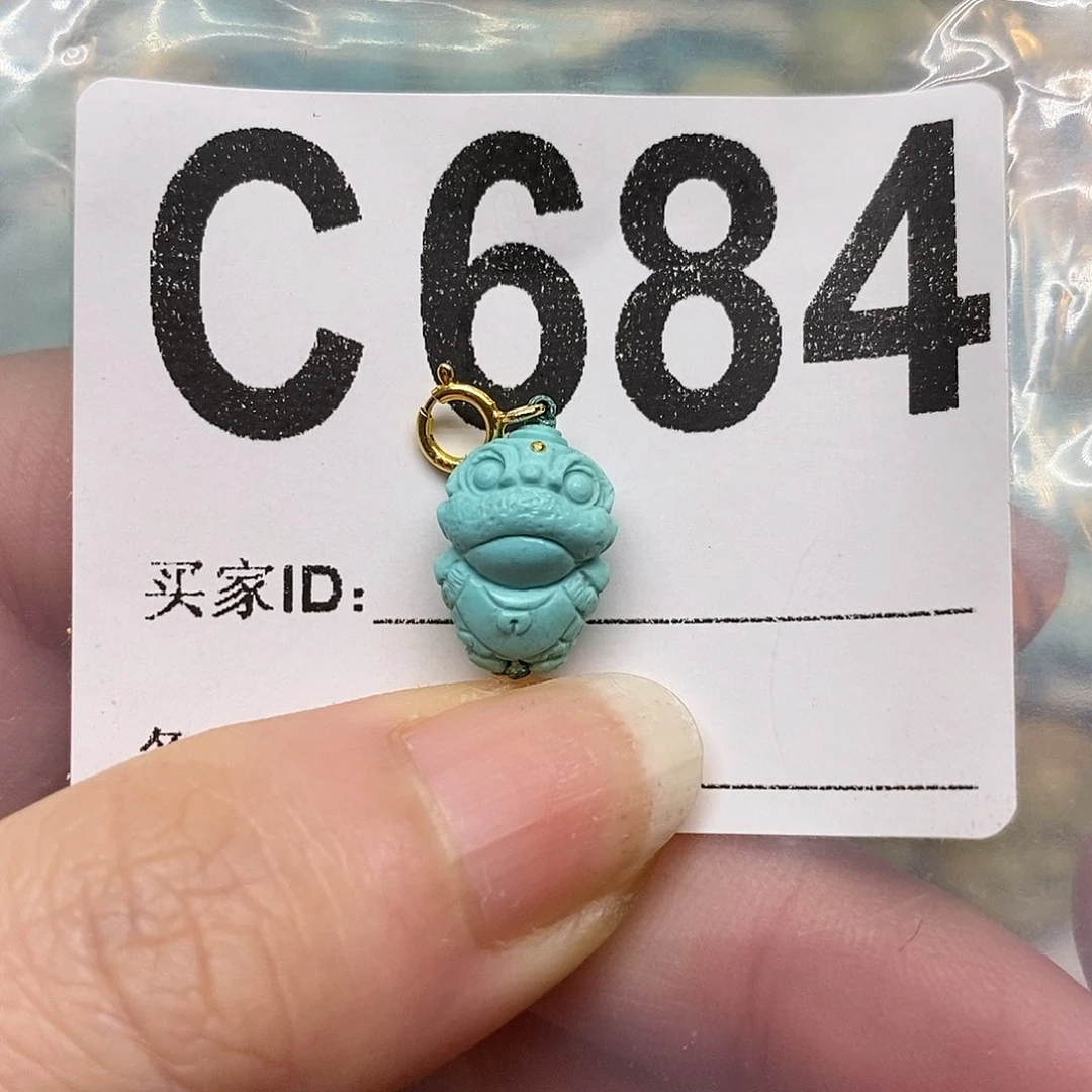 未镶嵌绿松石绿松石配饰定制