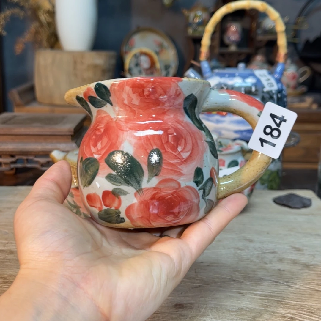 壶素浅 陶瓷手工手绘