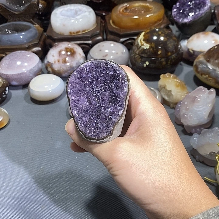 摆件未镶嵌水晶紫晶