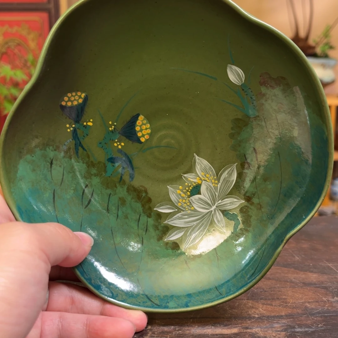 杯柴烧手工手绘陶瓷