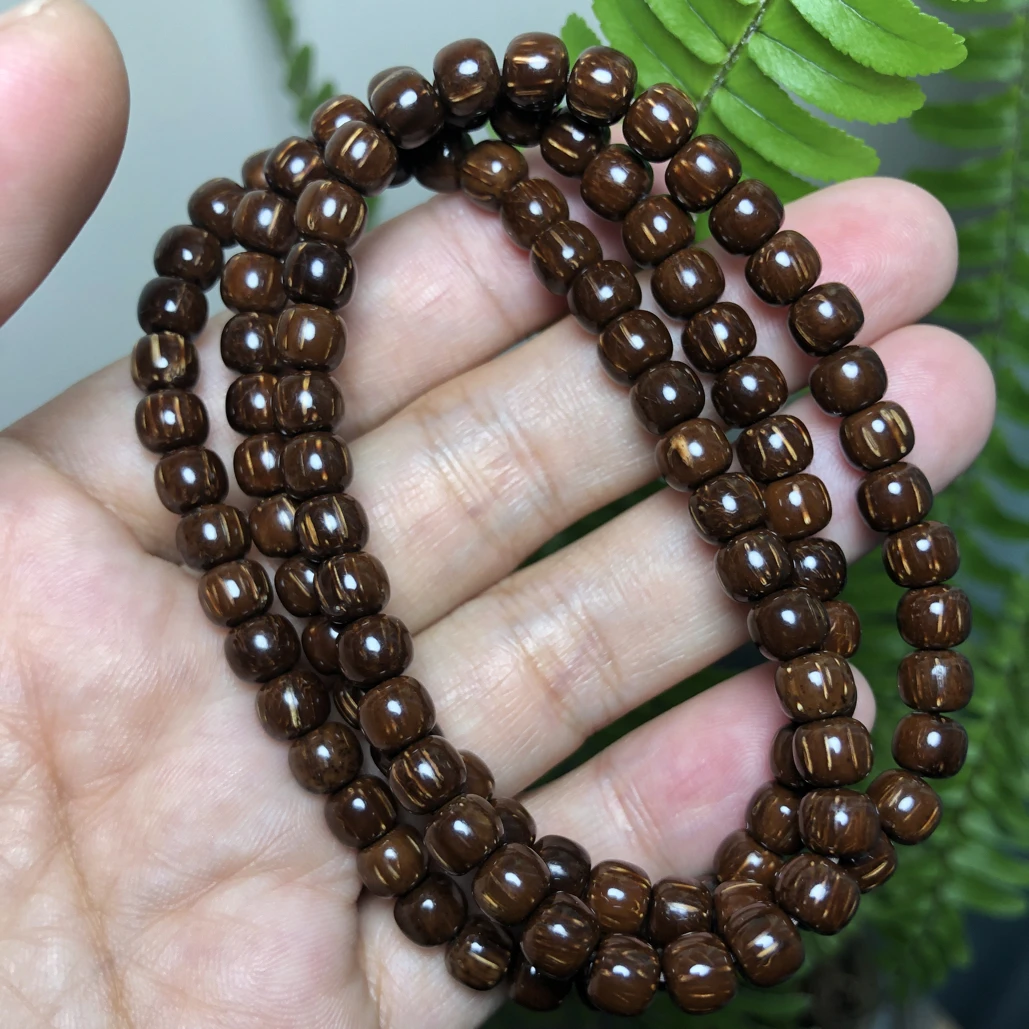 库克资金库克5*6mm精挑手链108颗库克手串