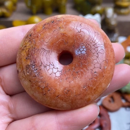 蛇纹石玉未镶嵌颈饰31