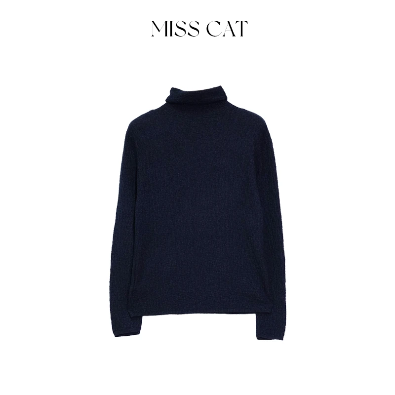 FELINE早呀猫小姐百搭气质针织上衣2025冬季新品羊绒衫女