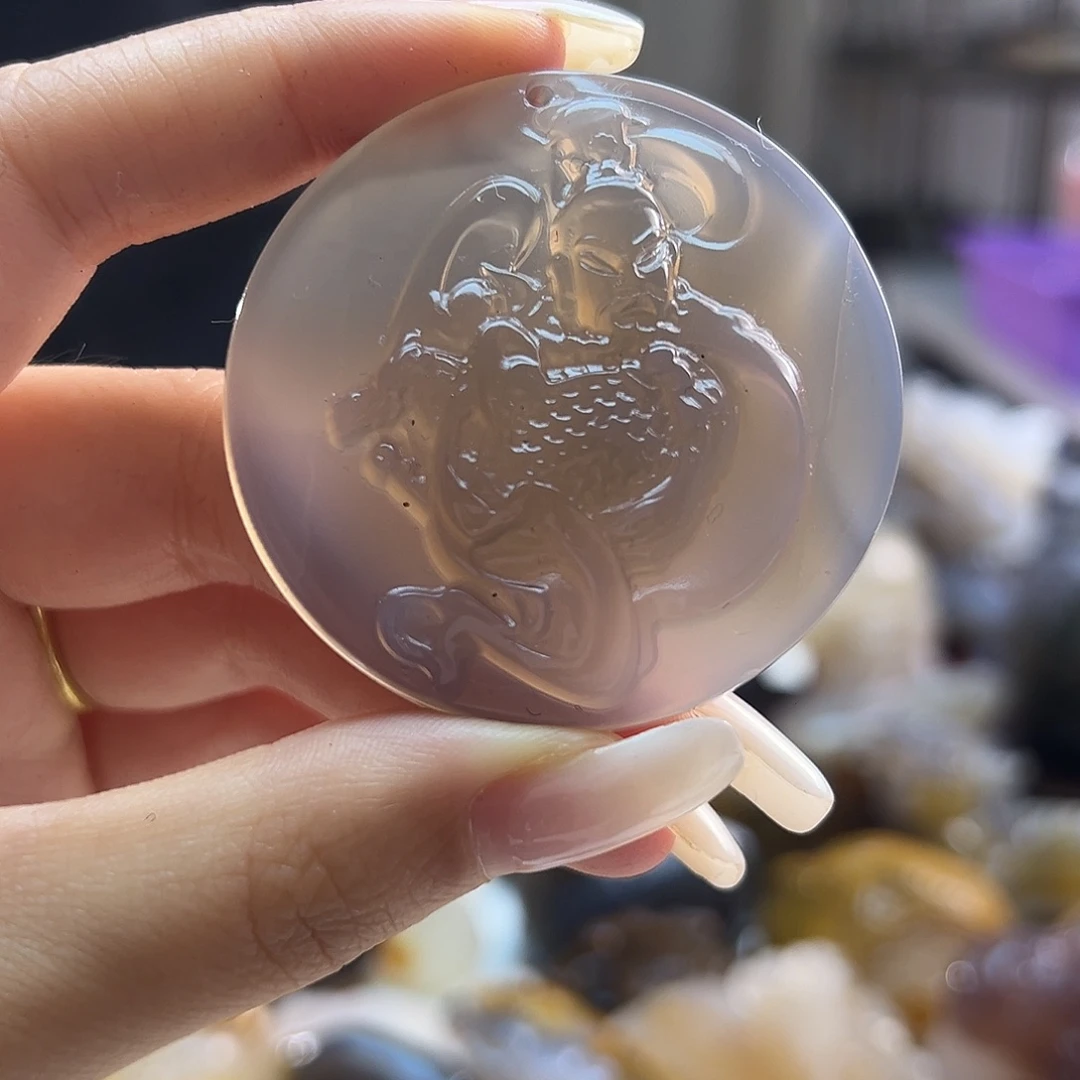 玛瑙/玉髓未镶嵌吊坠(不含链)