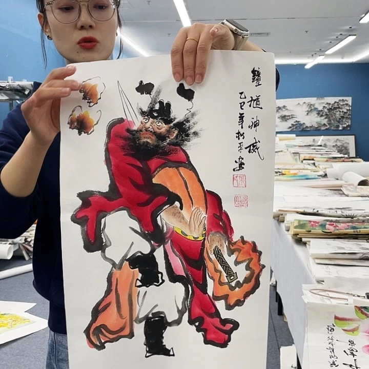 国画纯手绘国画作品