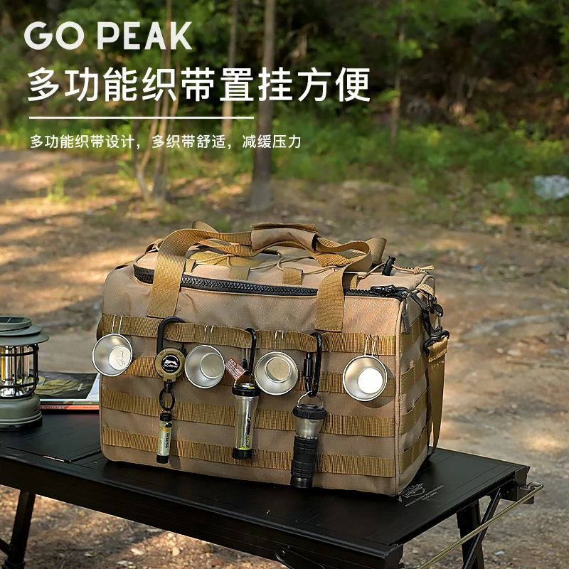 户外战术收纳包茉莉molle系统宙斯包野营露营旅游便携复古收纳包