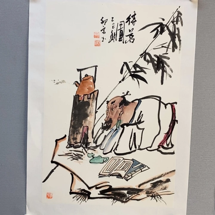 国画亲笔手绘原创