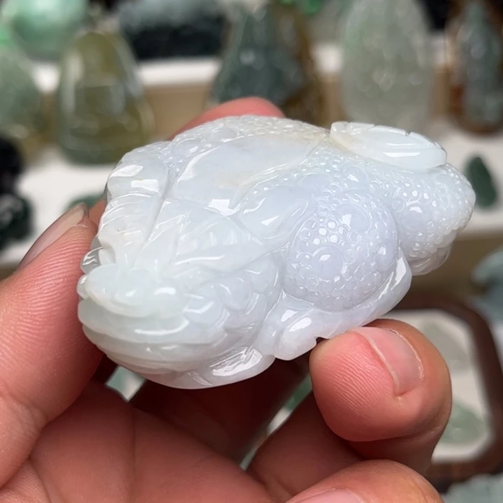 颈饰未镶嵌翡翠金蟾
