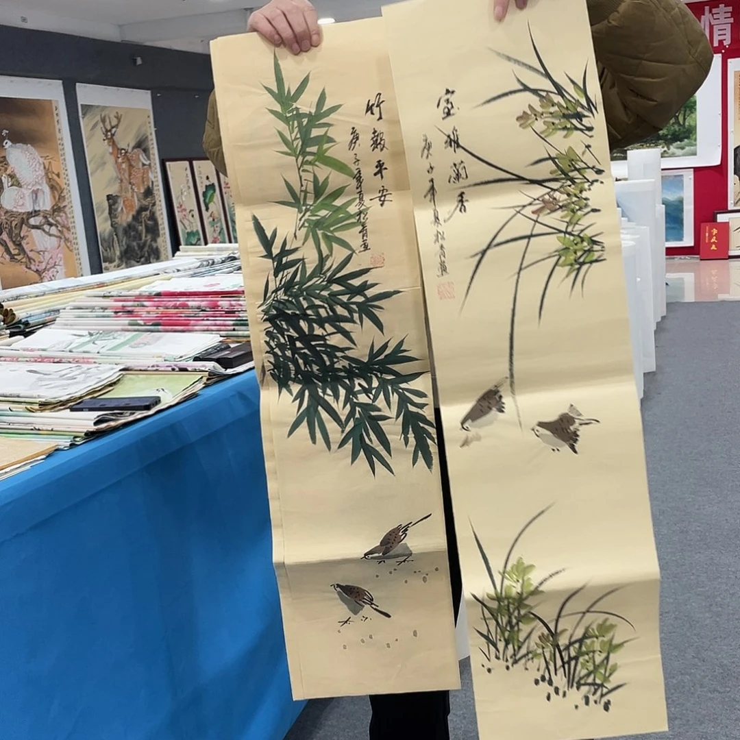 国画今天早上作品分享