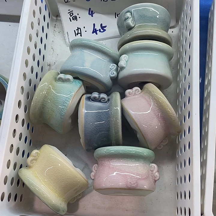 红陶〔满10米包邮默认微瑕疵〕4个浮力