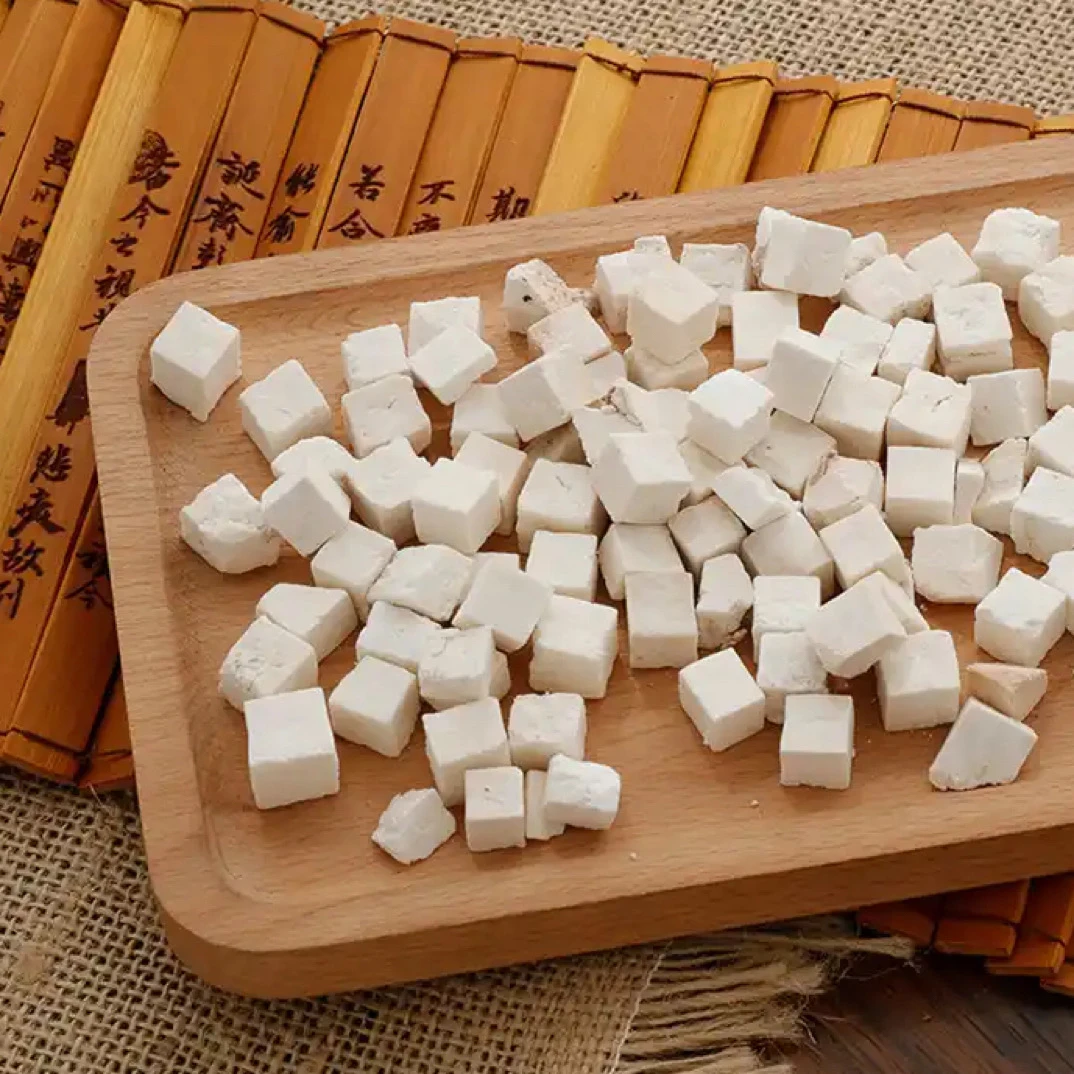 岳西深山精选白茯苓中心丁可煮水煲汤祛湿干货