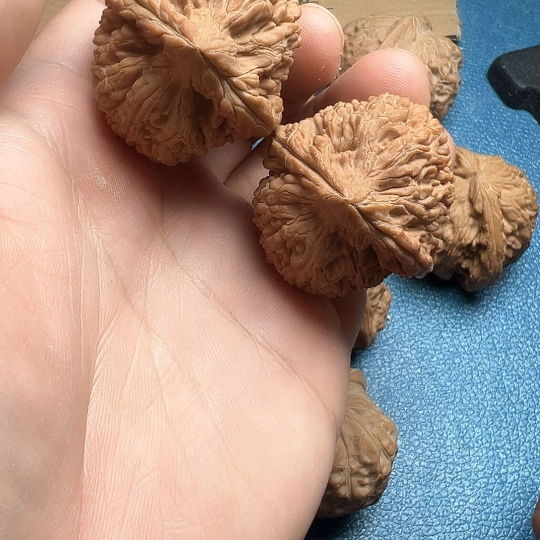 文玩核桃把件清*37蒜头