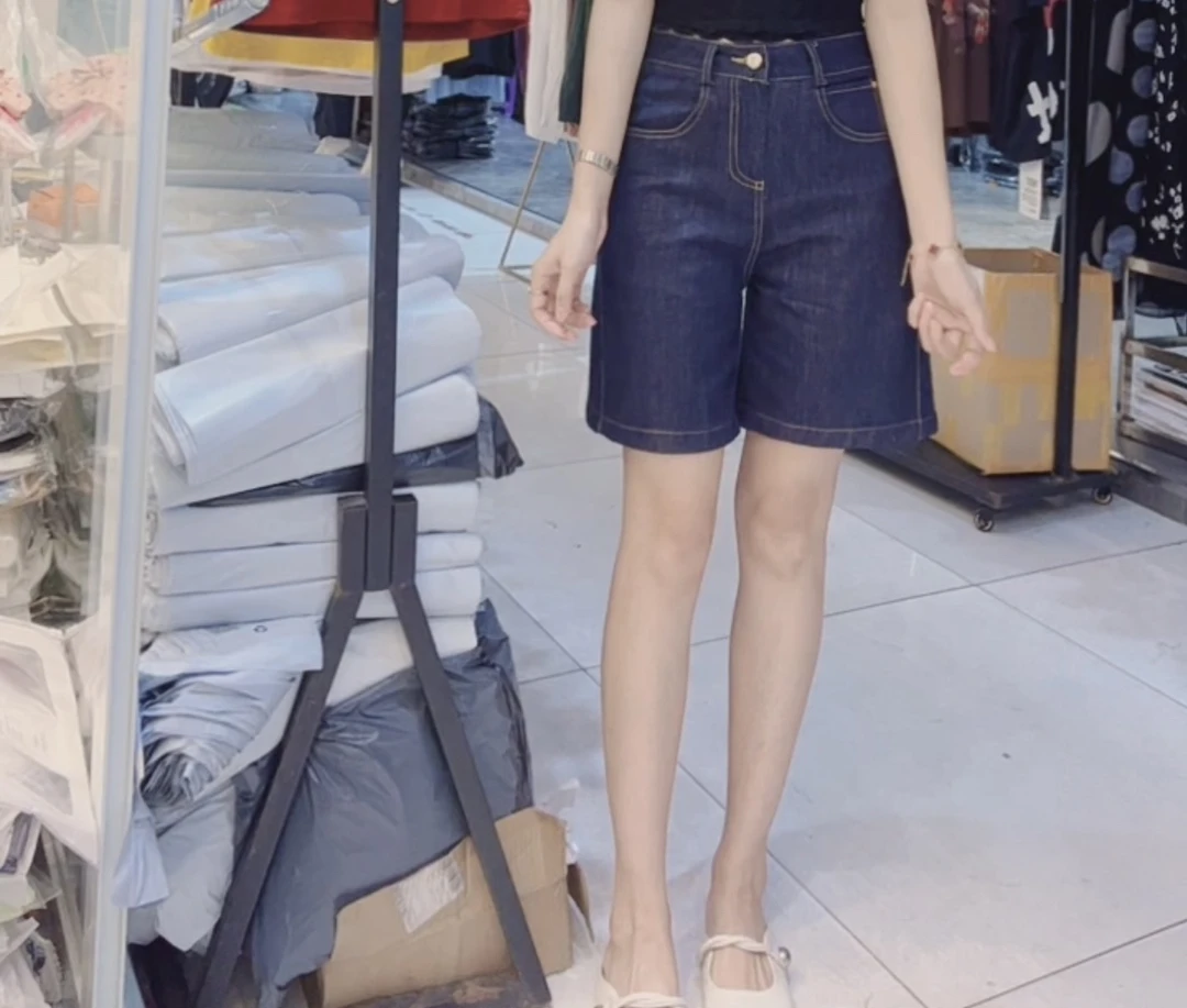 【小玉】新品时尚休闲百搭薄料五分裤