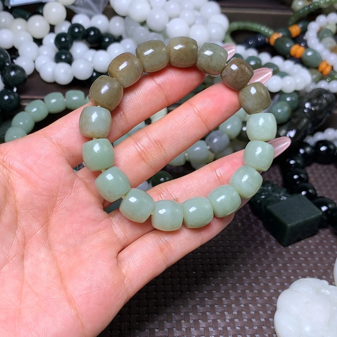 【闪购商品】手串未镶嵌和田玉卡12