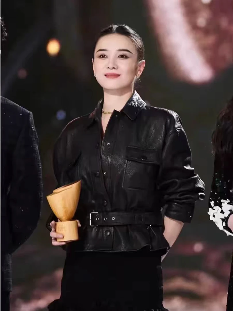 宋佳同款2025春季新款短款收腰系带真皮皮衣女进口绵羊皮小外套