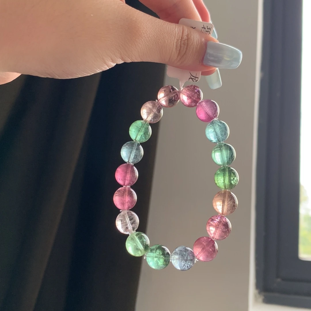 未镶嵌手链碧玺碧玺