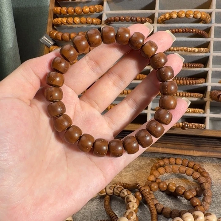 3***4紫金鼠手串11*9SS硬糖短轴实心直切