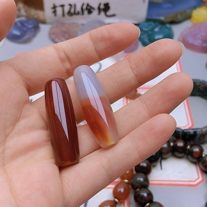 【闪购商品】玛瑙/玉髓未镶嵌珠宝半成品妖***舞
