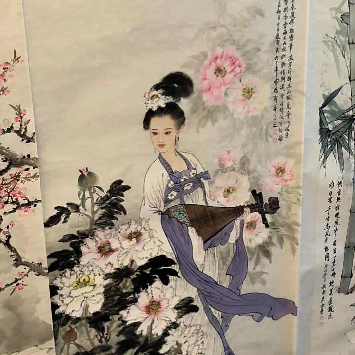 国画8平尺人物画作