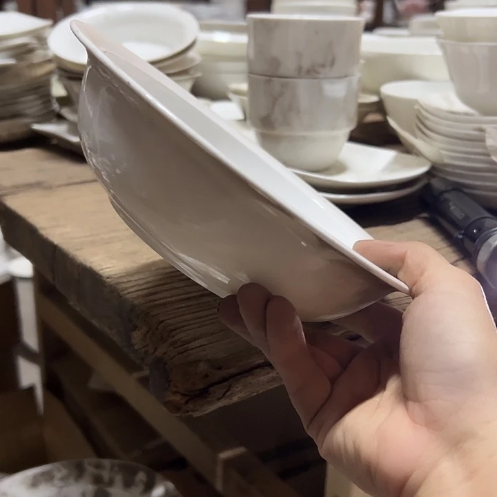 国营尾货骨瓷小盆一个