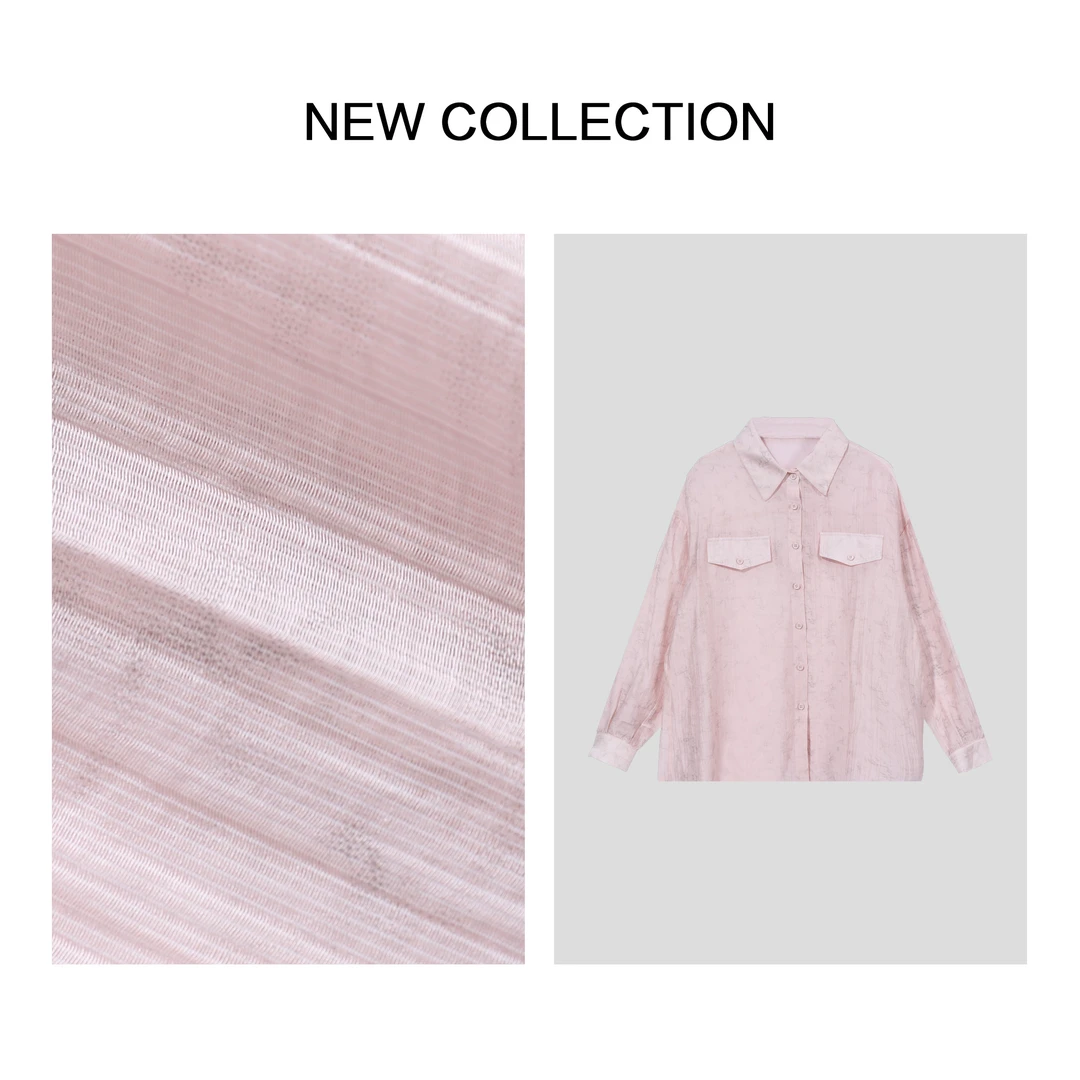 【静秋专属】C5F36012B 轻薄透气春季女装背心上衣 宽松版型