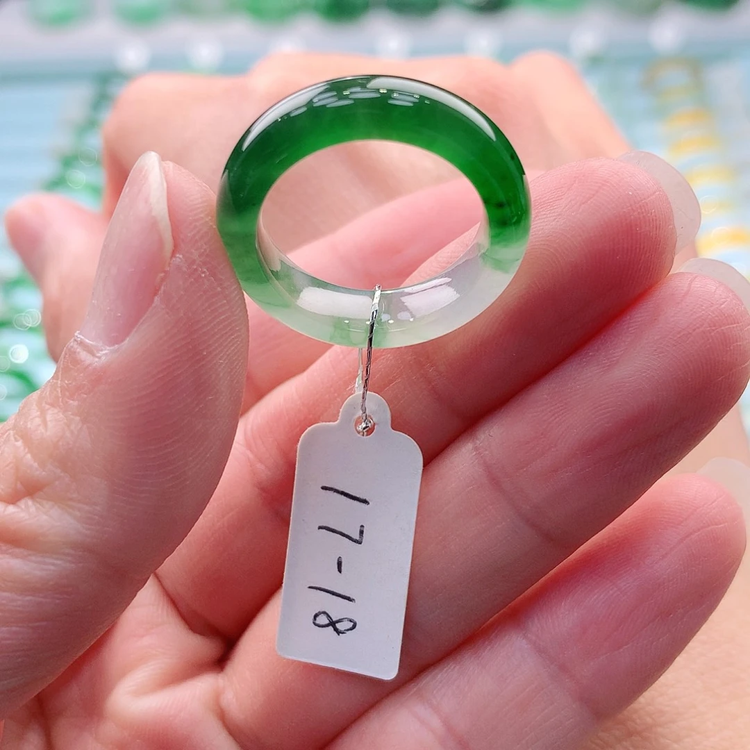 未镶嵌戒指翡翠A货缅甸翡翠