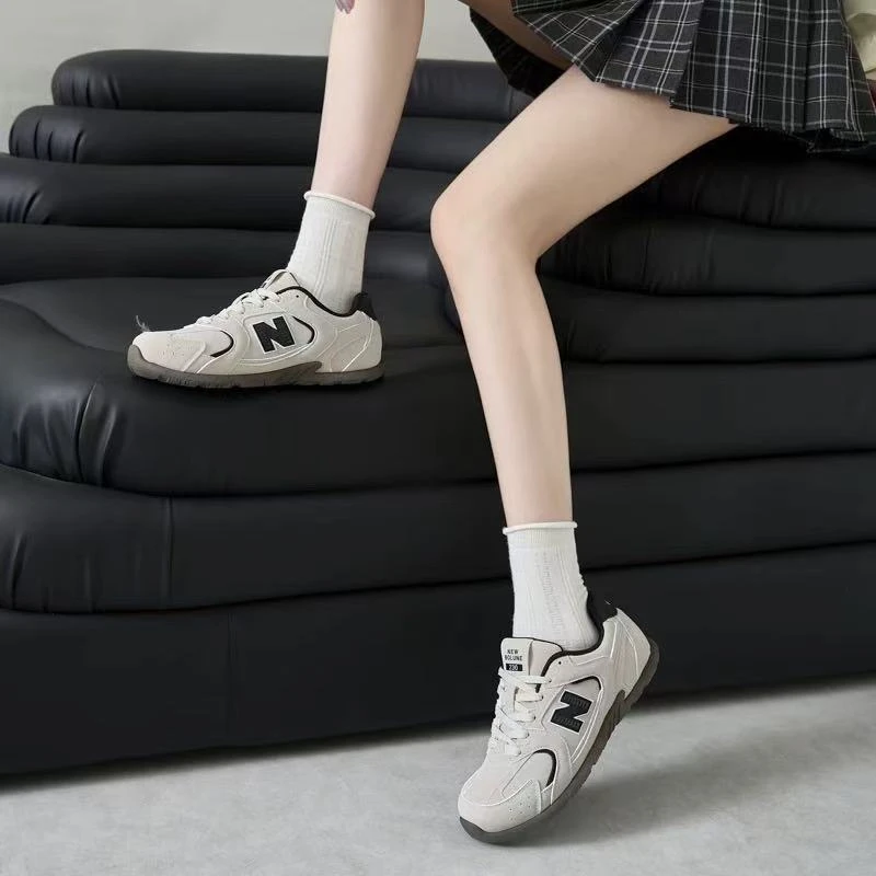 NEW BOLUNE/新百伦230女鞋秋季新款透气百搭休闲鞋女款运动德训鞋