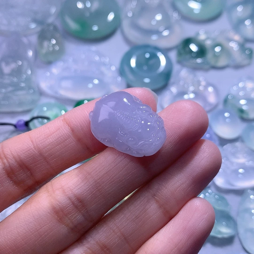 【闪购商品】翡翠颈饰未镶嵌貔貅