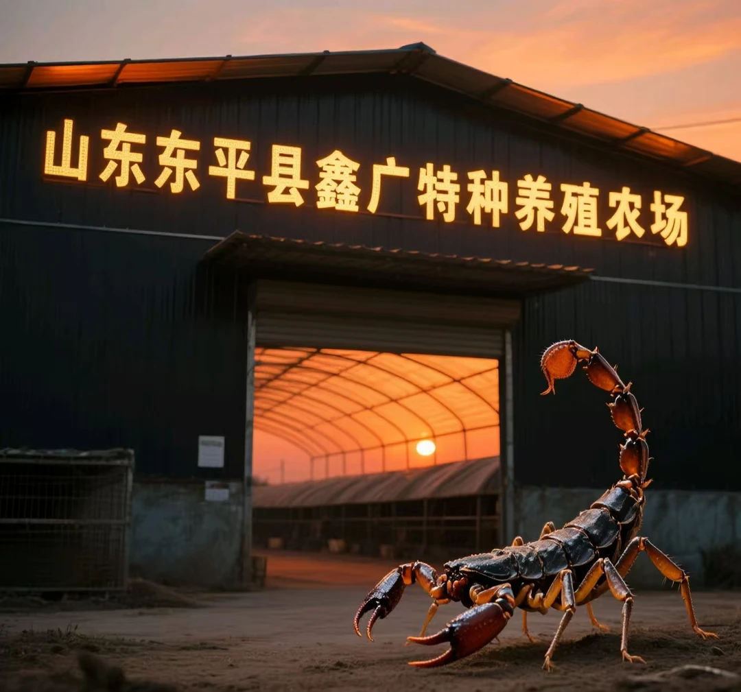 泰山鑫广特种农场 可食用十足全蝎可泡酒油炸煲汤入药 营养十足