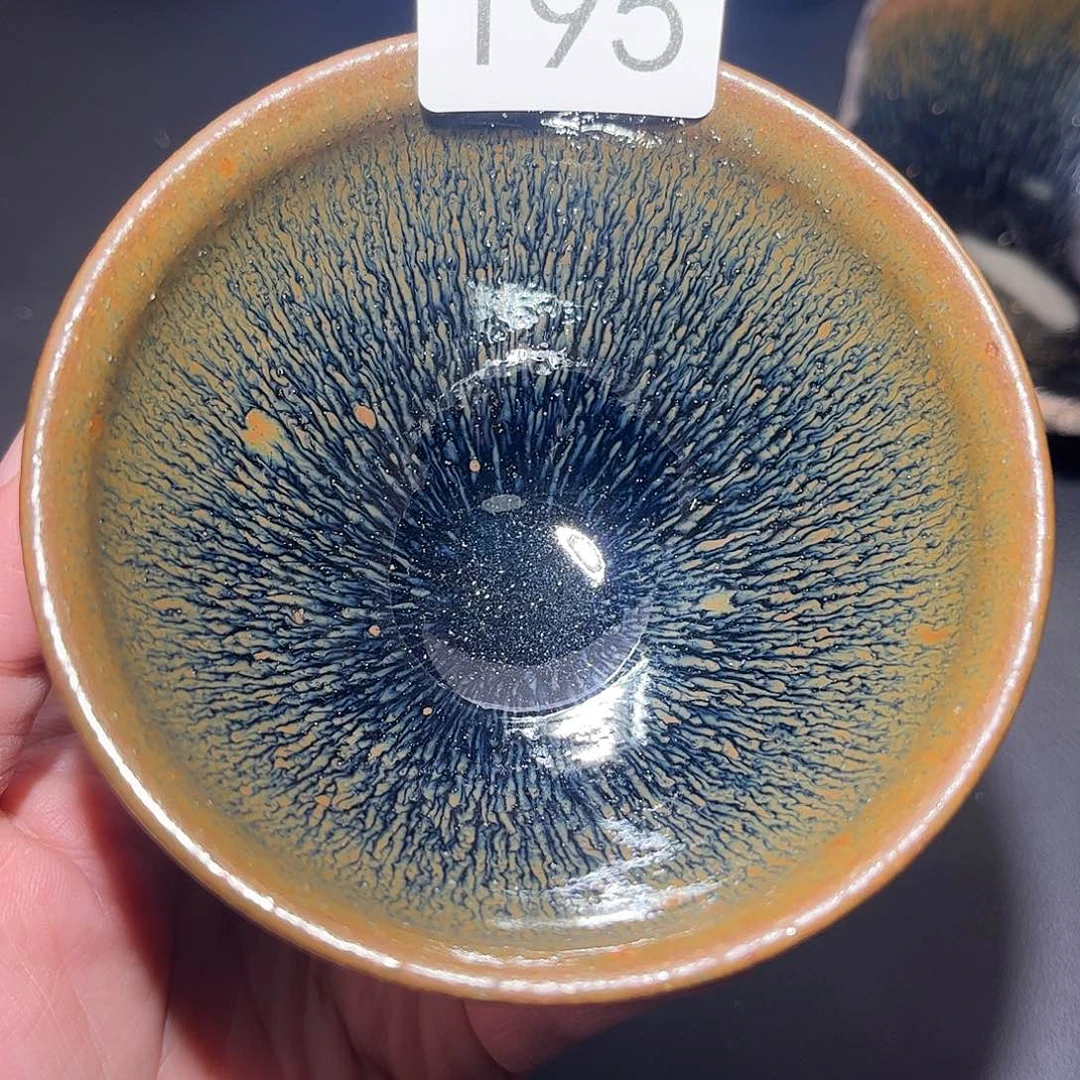 茶盏柴烧建盏主人杯195