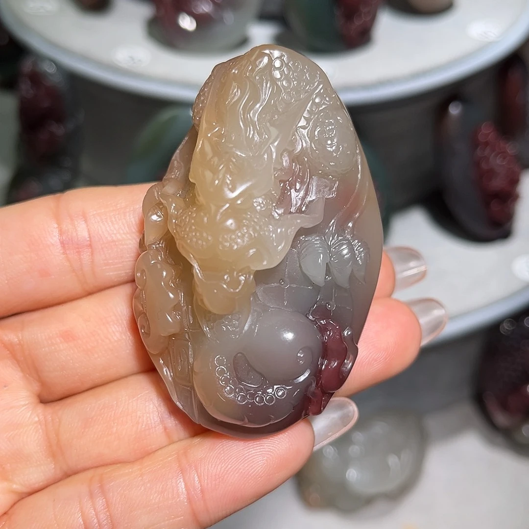 玛瑙/玉髓未镶嵌颈饰