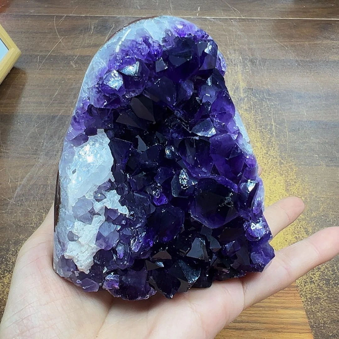 紫晶摆件未镶嵌晶体