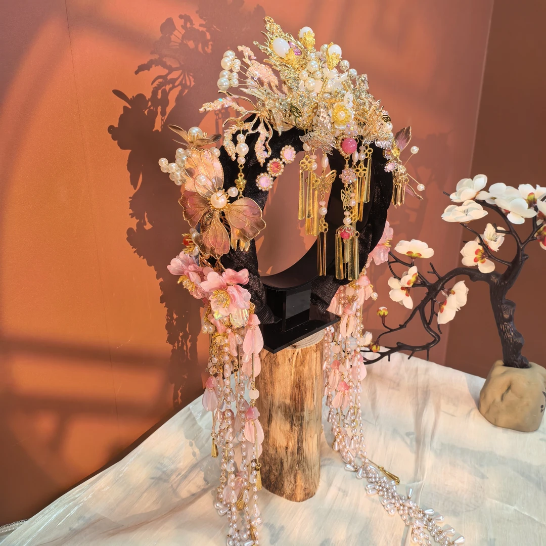 【玉环】原创自制手作重工定制款国风发箍