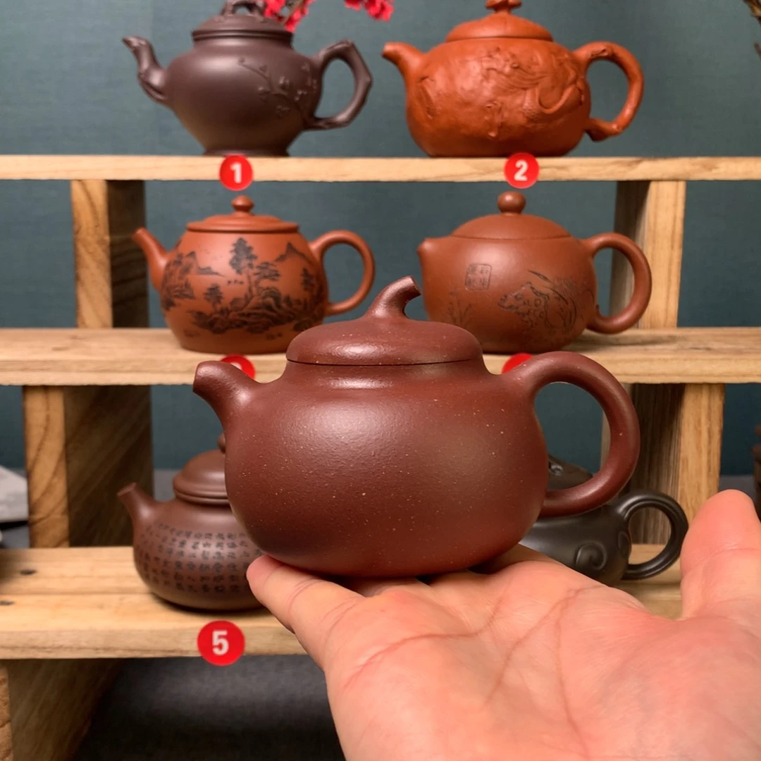 紫砂茶壶宜兴紫砂壶原矿