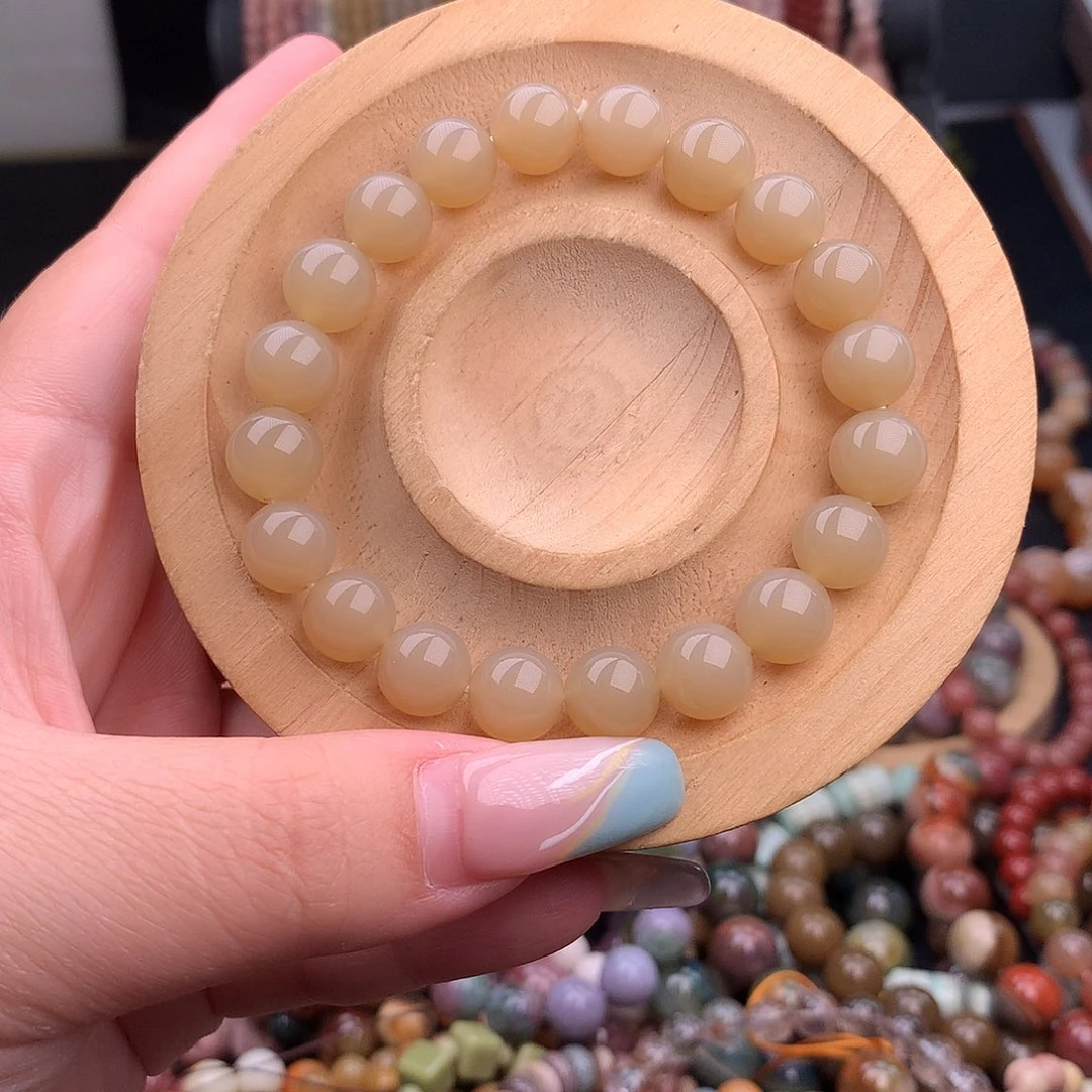 未镶嵌手串石英质玉55