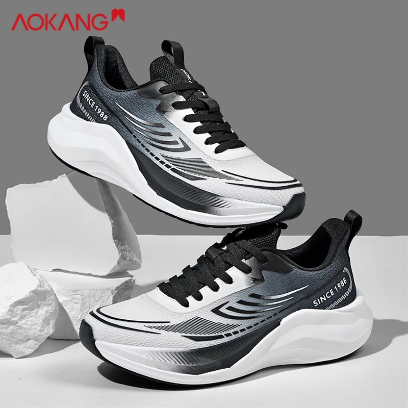 Aokang/奥康男鞋秋冬鞋子男款爆款2025新款透气网面鞋百搭运动鞋