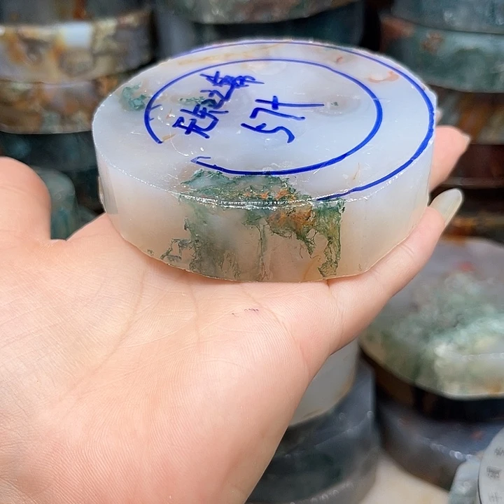 无***幕定制玛瑙定制水草玛瑙手镯