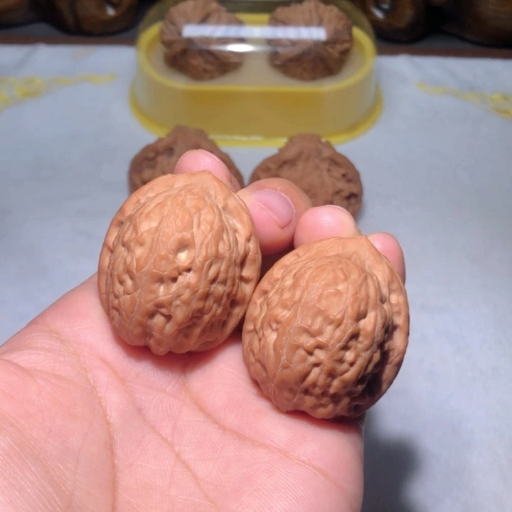 文玩核桃把件35.5舍利