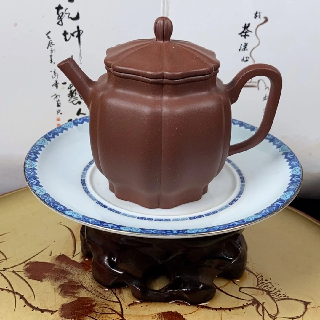 紫砂茶壶全手230 容量宜兴紫砂壶